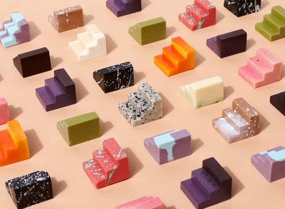 Colorful chocolates to beat Blue Monday