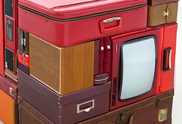 Real life tetris by Michael Johansson