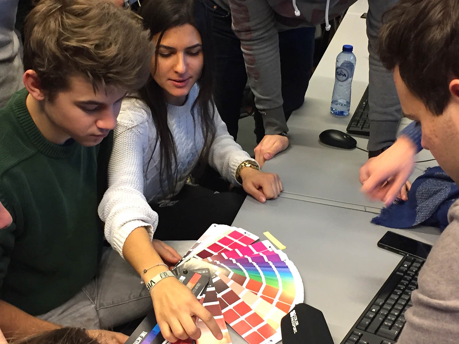 Color training at University of Antwerp